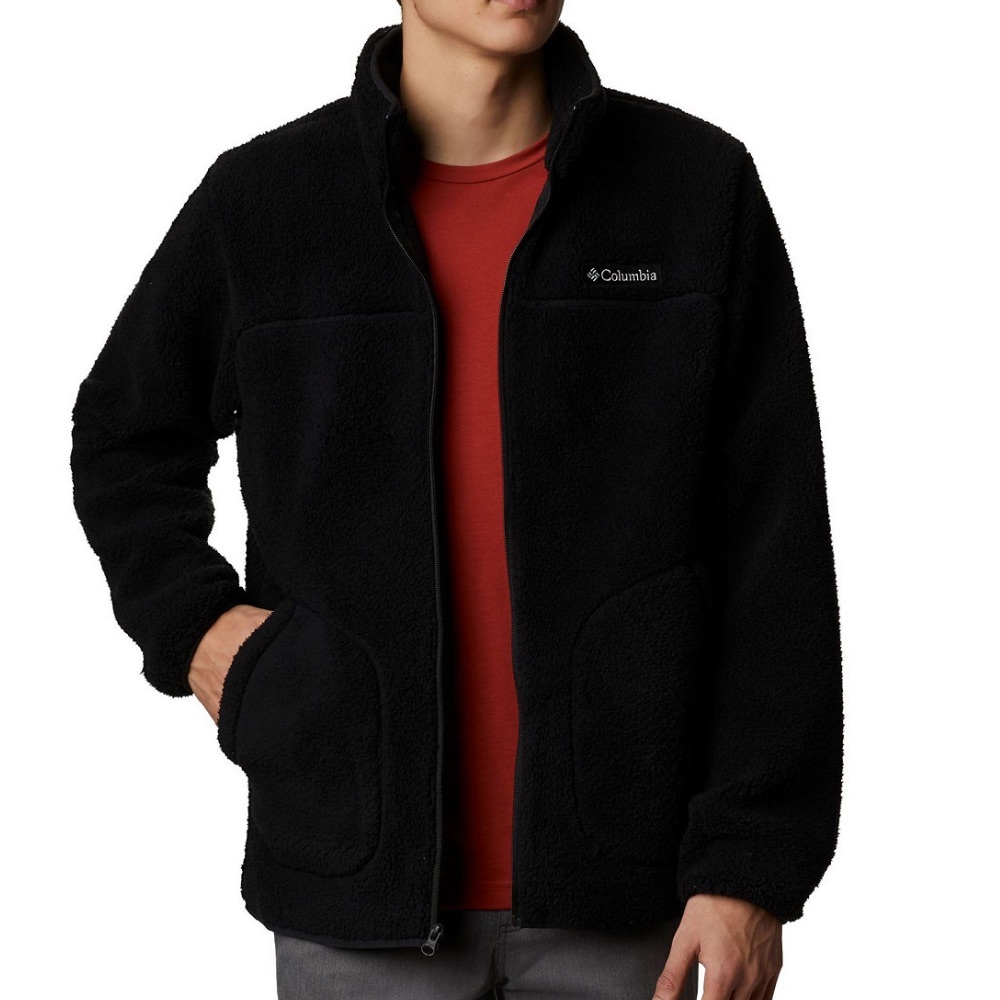 NWT🍁Columbia Men's Rugged Ridge™ II Sherpa Full Zip Fleece Jacket Size Large